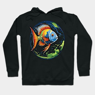 Angelfish Earth Day Hoodie